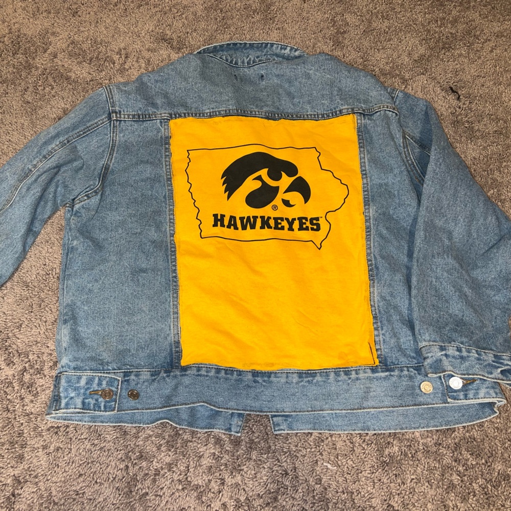 Personal made Iowa jean jacket